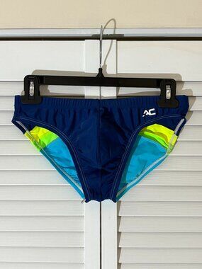 Andrew Christian Swim Brief--Blue